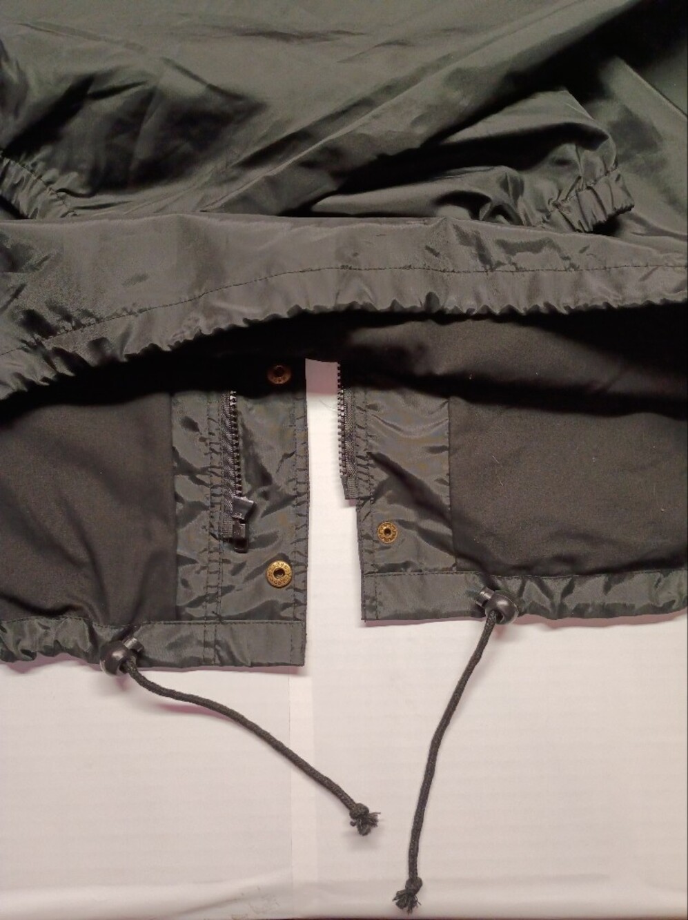 Bjorn Again Black Lightweight Men's Windbreaker Jacket 1988 - Picture 3 of 9